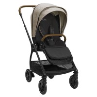 Nuna Passeggino Triv con Chiusura Compatta, Fibbie Magnetiche e Parapioggia max 22kg - Timber