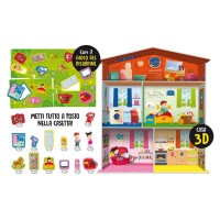 Liscianigiochi Montessori Maxi La Fattoria - Puzzle 70x50 Cm Con Animali, Gioco Educativo 3-6 Anni