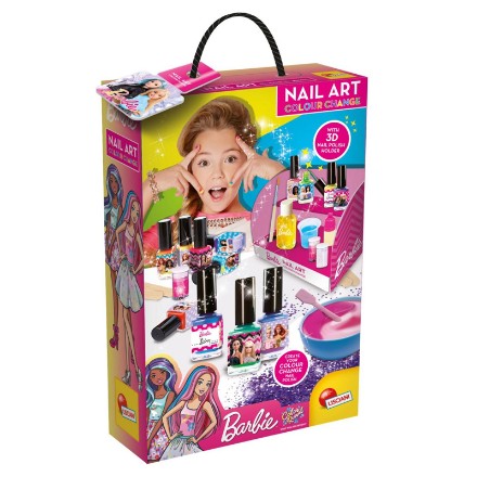 Barbie Nail Art Color Change Lisciani Giochi