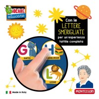 Montessori Alfabetiere Tattile Elettronico Lisciani Giochi