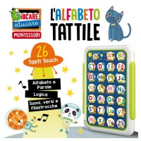 Montessori Alfabetiere Tattile Elettronico Lisciani Giochi