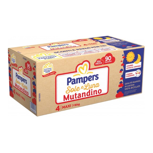 SoleLuna Mutandino Pampers Esapack Maxi 90pz