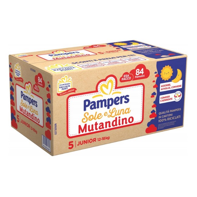 SoleLuna Mutandino Pampers Esapack Junior 84pz