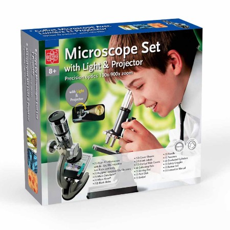 Microscopio con Luce e Proiezione Edu-Toys