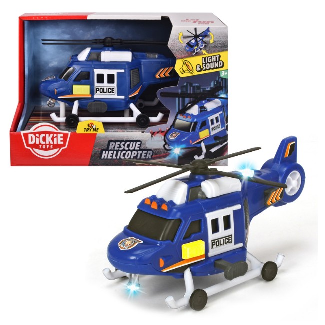 City Heroes Elicottero 18 Cm Luci e Suoni Simba