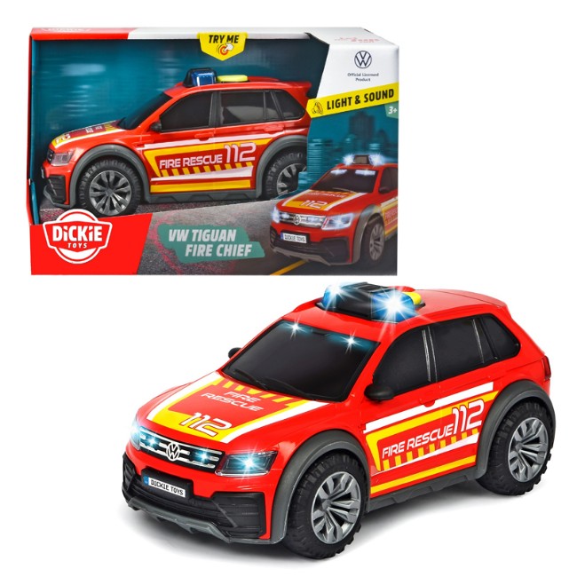 Volkswagen Tiguan R Line Fire Rescue 25 Cm Luci e Suoni Simba