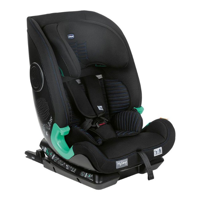 Chicco Seggiolino Auto My Seat R129/03 I-Size in Tessuto 3D Traspirante 76-150cm Black Air
