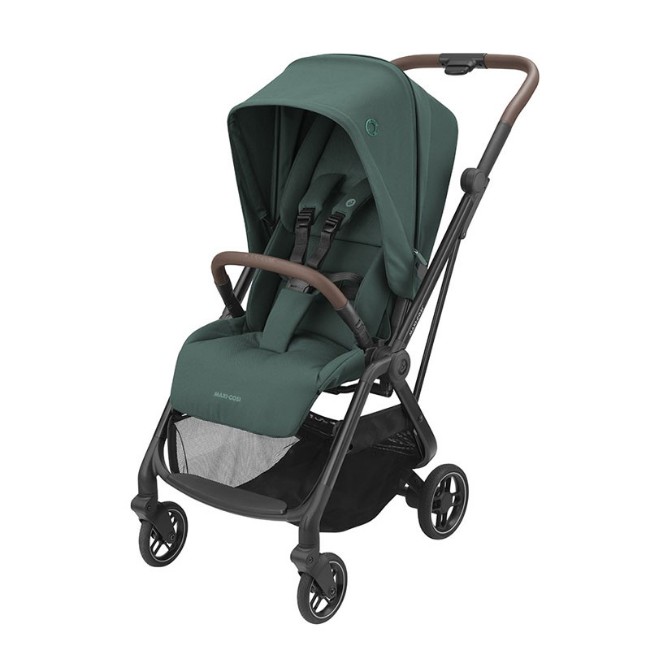 Maxi Cosi Passeggino Leona Leggero con Facile Chiusura e Seduta XL max 22kg - Essential Green