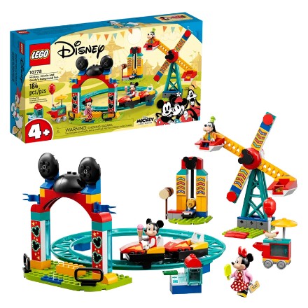 LEGO Disney Mickey and Friends Il Luna Park di Topolino, Minnie e Pippo