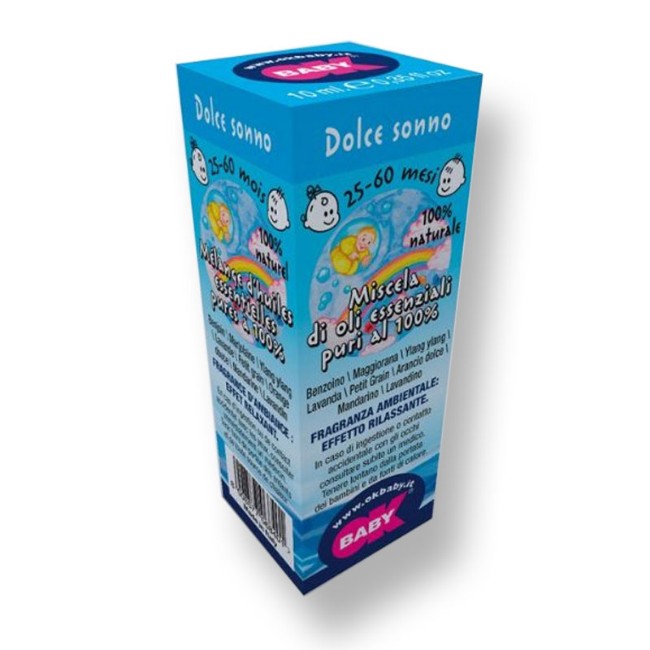 Oli Essenziali Dolce Sonno per Bimbi 25-60 Mesi di Ok Baby