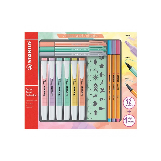 Set Stabilo Pastel Collection