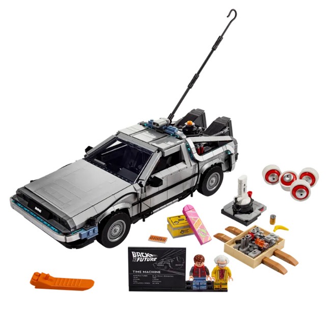 LEGO Icons Macchina del Tempo Ritorno al Futuro