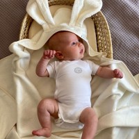 Body Bambino Maniche Corte - Bianco di Bamboom 
