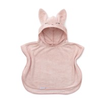 Bamboom Poncho Bambino in Bambù organico 2-4 Anni - Pink