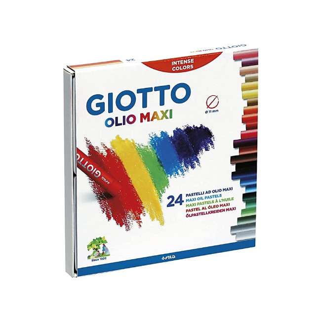 Paniate - 24 Pastelli ad Olio Giotto