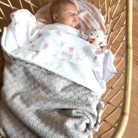Coperta Lettino Honey 140 x 100cm di Bamboom