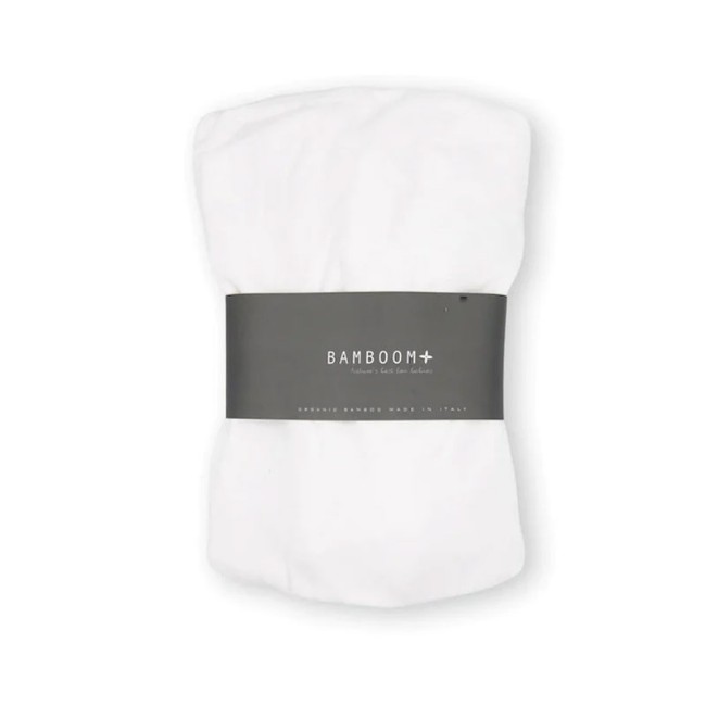 Lenzuolo con Angoli  120 x 60cm - White di Bamboom