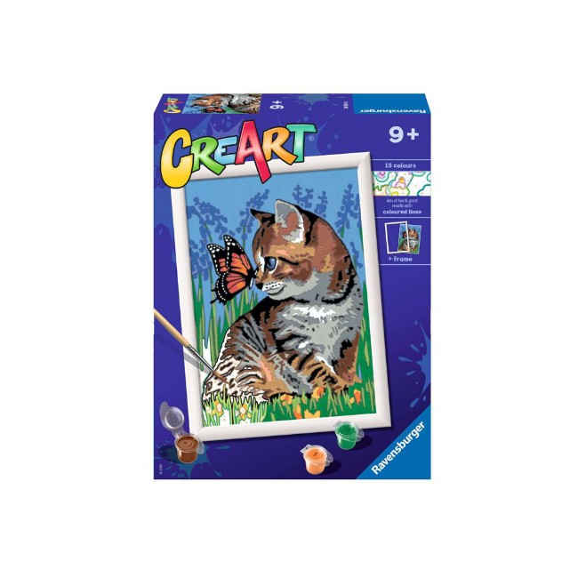 CreArt Serie D - Gattino e Farfalla Ravensburger