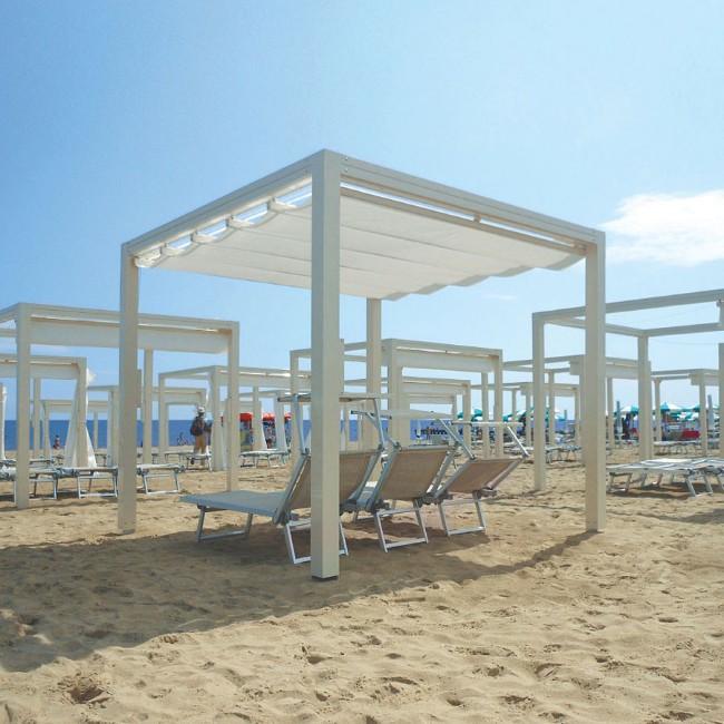 Pergola Autoportante Onda 120 3x3 m di Giulio Barbieri