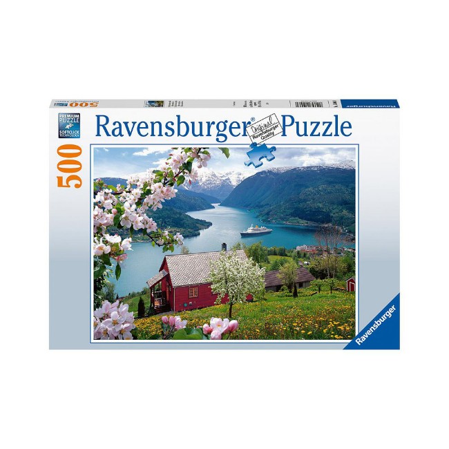 Puzzle Idilio Scandinavo 500 Pezzi Ravensburger (1)