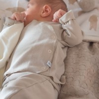 Bamboom Maglia Incrociata Pure per Neonato - 1M di Bamboom