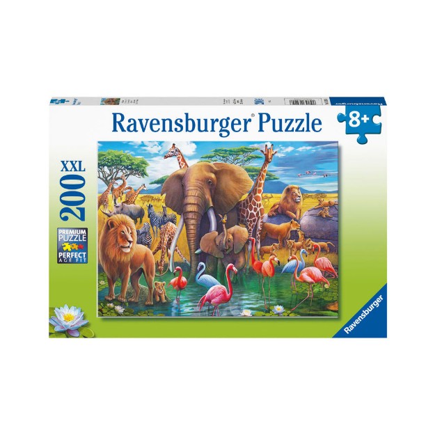 Puzzle In Pieno safari 200 Pezzi XXL Ravensburger