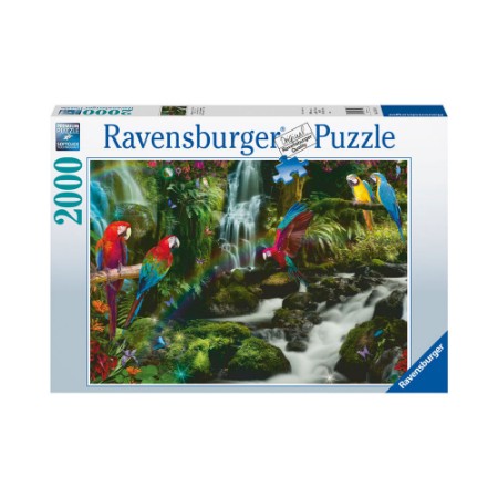 Puzzle Il Paradiso dei Pappagalli 2000 Pezzi Ravensburger