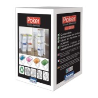 Set Pattumiera Poker 4 Pezzi Raccolta Differenziata Bama