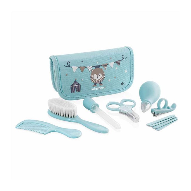 Paniate - Miniland Baby Kit con per Pulizia Igiene Neonato con Aspiratore  Nasale, Pettine, Tagliaunghie di Miniland