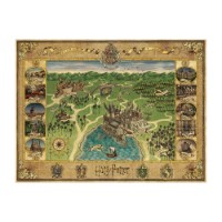 Puzzle Mappa di Hogwarts 1500 Pezzi Ravensburger (1)