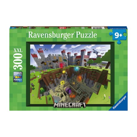 Puzzle Minecraft 300 Pezzi XXL Ravensburger