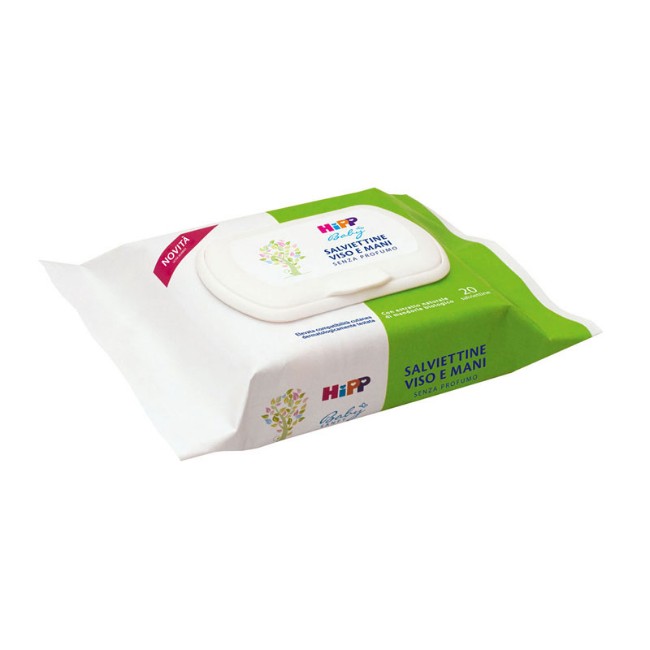 Salviette Viso e Mani di HiPP