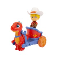 Dino Ranch Veicolo con Personaggio Giochi Preziosi