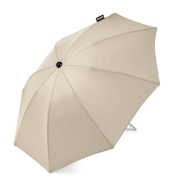 Ombrellino Parasole Universale Inglesina – UV 50+ Per Passeggini, Diametro 70 Cm, Manico Flessibile, Colore Rosso