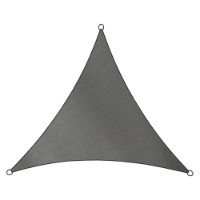 Vela ombreggiante triangolare bianca di aTe Casa 5x5x5 m