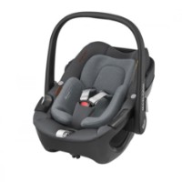 Maxi Cosi Seggiolino Auto Pebble 360 R129 i-Size Roteabile con Pannelli Areazione 40-83cm - Twilic Grey