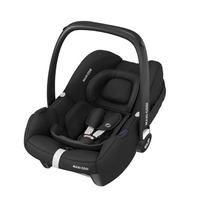 Maxi-Cosi Seggiolino Auto per Neonati Cabriofix i-Size Leggero con Seduta Imbottita 40-75cm - Essential Black