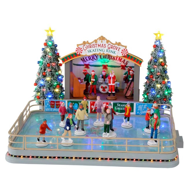Lemax Christmas Grove Skating Rink - 14870