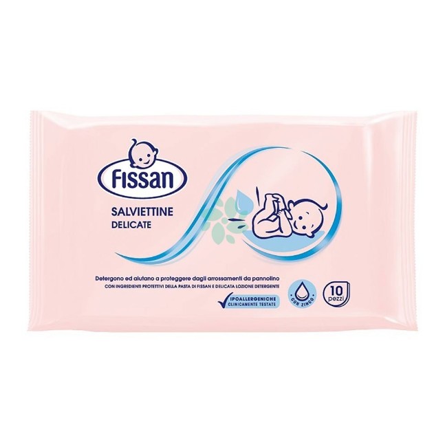Salviette Detergenti 10 pezzi Fissan