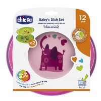 Set Piatti 12m+ Assortiti 2 Pezzi Chicco