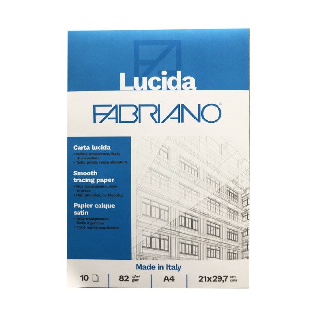  Blocco Carta Lucida 21×29 cm 10 Fogli