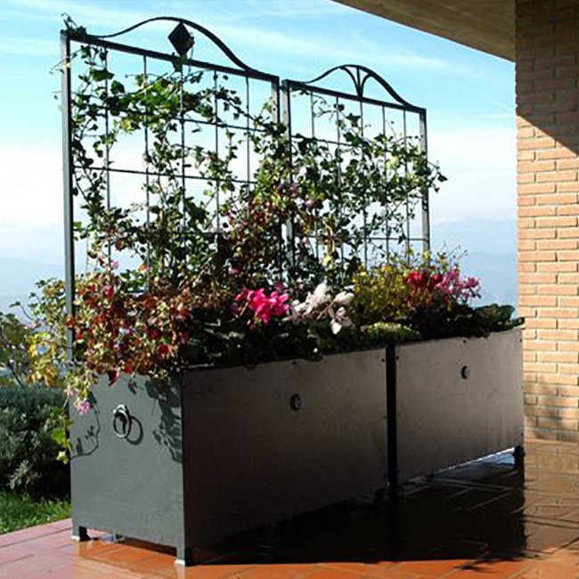 Trade Shop - Portavaso Per Piante E Fiori Ideale Per Balconi E - Foto 6