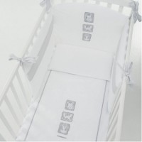 Foppapedretti Completo Piumone, Paracolpi e Federa per Letto Babyzoo di Foppapedretti