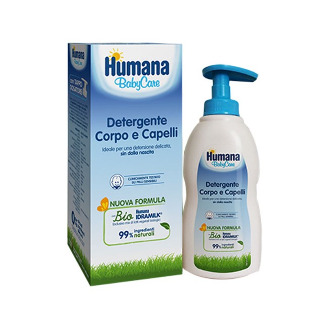 Detergente Corpo e Capelli 300ml di Humana BabyCare 