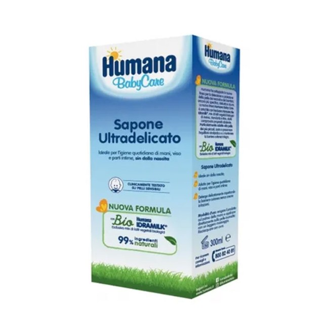 Sapone Liquido Ultradelicato 300ml DI Humana BabyCare