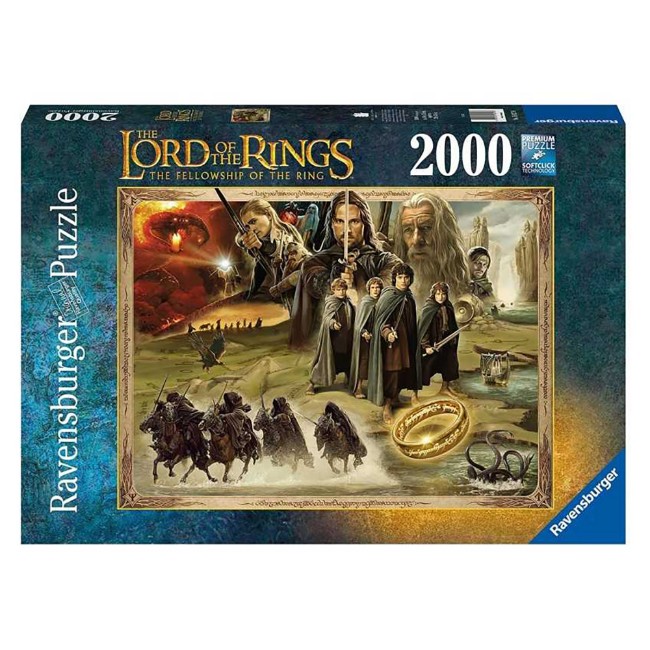 Puzzle Il Signore Degli Anelli 2000 pezzi Ravensburger