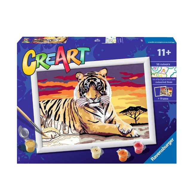 CreArt Serie D Classic - Tigre Ravensburger