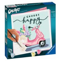 CreArt Serie Trend Quadrati - Choose Happy Ravensburger