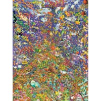 Puzzle Arcobaleno di Pesci 1500 pezzi Ravensburger