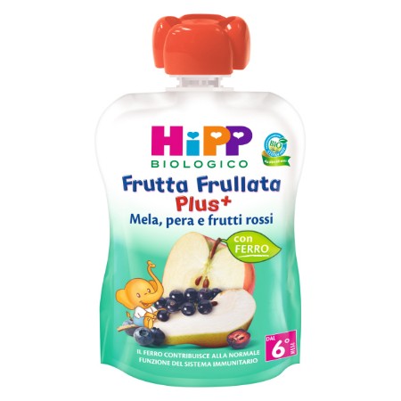 Frutta Frullata Mela Pera Frutti Rossi Ferro Hipp